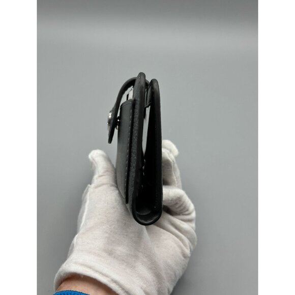 Michael Kors Charm Medium Tab Pocket Leather Bifold Wallet in Slate NWT *READ* - Picture 3 of 16